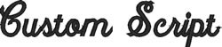 Custom Script
